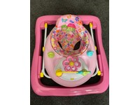 argos baby walker pink